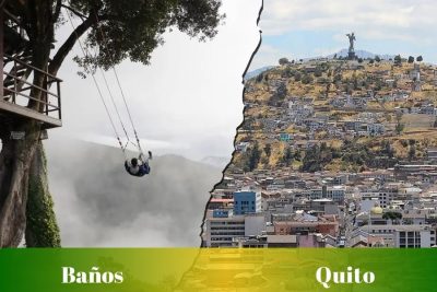 Ruta de Baños a Quito: Pasajes