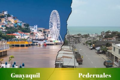 Ruta de Guayaquil a Pedernales: Pasajes