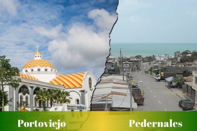 Ruta de Portoviejo a Pedernales: Pasajes