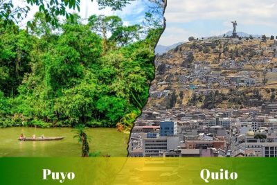 Ruta de Puyo a Quito: Pasajes