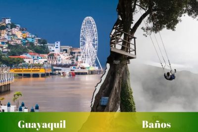 Ruta de Guayaquil a Baños: Pasajes