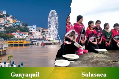 Ruta de Guayaquil a Salasaca: Pasajes