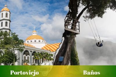 Ruta de Portoviejo a Baños: Pasajes