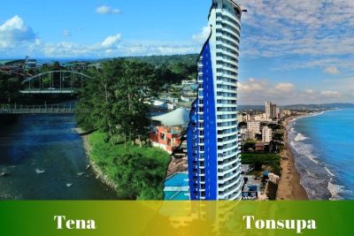 Ruta de Tena a Tonsupa: Pasajes