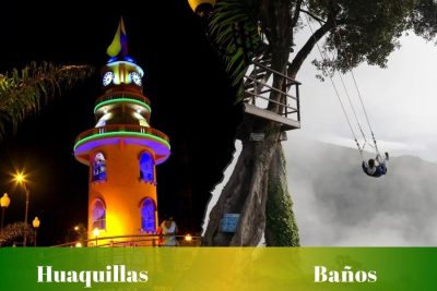 Ruta de Huaquillas a Baños: Pasajes