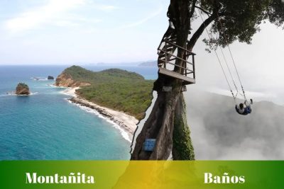 Ruta de Montañita a Baños: Pasajes