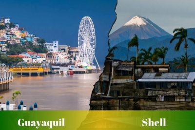 Ruta de Guayaquil a Shell: Pasajes, cooperativas, horarios y terminales