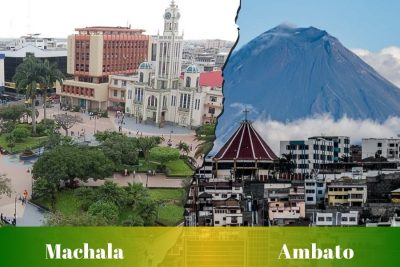 Ruta de Machala a Ambato: Pasajes, cooperativas, horarios y terminales
