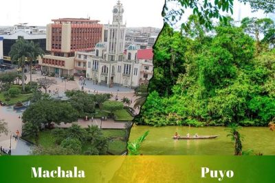 Ruta de Machala a Puyo: Pasajes, cooperativas, horarios y terminales
