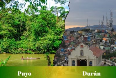 Ruta de Puyo a Durán: Pasajes, horarios, cooperativas