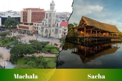 Ruta de Machala a Sacha: Pasajes