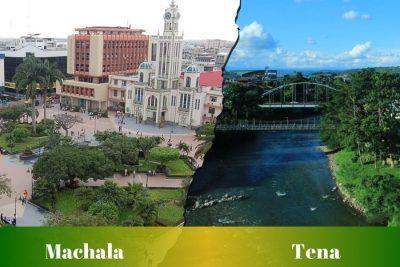 Ruta de Machala a Tena: Pasajes