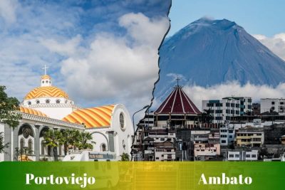 Ruta de Portoviejo a Ambato: Pasajes, cooperativas, horarios y terminales